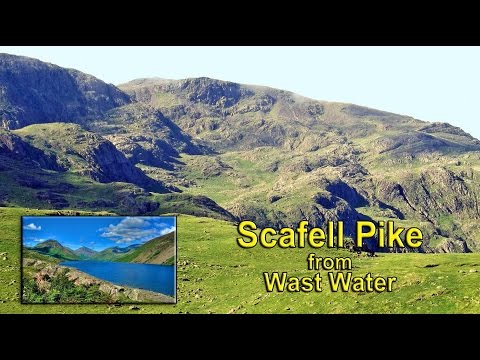 SCAFELL PIKE - The Highest mountain in England - HIKING - From Wasdale Head in the Lake District