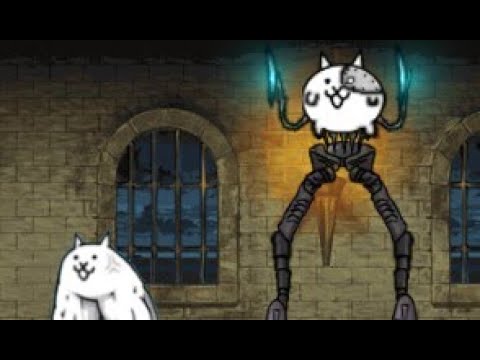 Gross Cat Fourth Form (War Robot Cat) - The Battle Cats Fan Made Cat