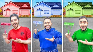 كيف تعيش يوم كامل في غرفة بلون واحد فقط ????????!!