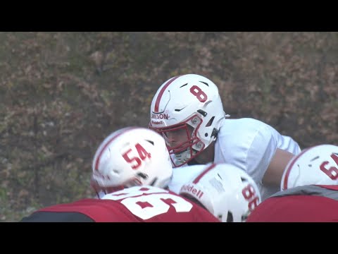 Saint John's football team is rolling this season