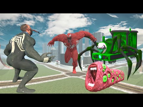 Franklin Become Venom To Fight Ghost Creatures 🥴 || Indian Bike Driving 3D🥶!!