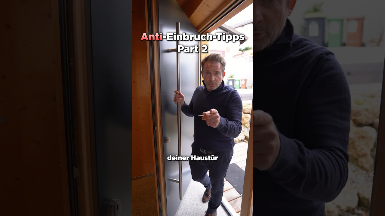Machst du das auch? Anti-Einbruch-Tipps 2 #einbruchschutz