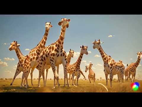 Grand Giraffe- Animal Dance Song |Jungle Beat| Compilation