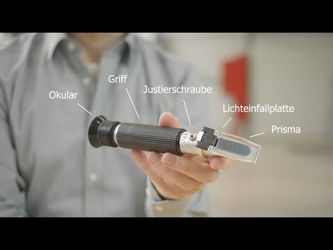 Emulsionsmessung mit dem Handrefraktometer