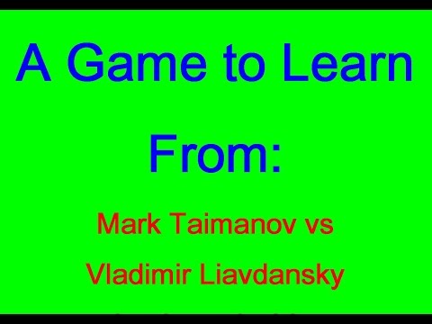 Taimanov vs Liavdansky - Leningrad 1961