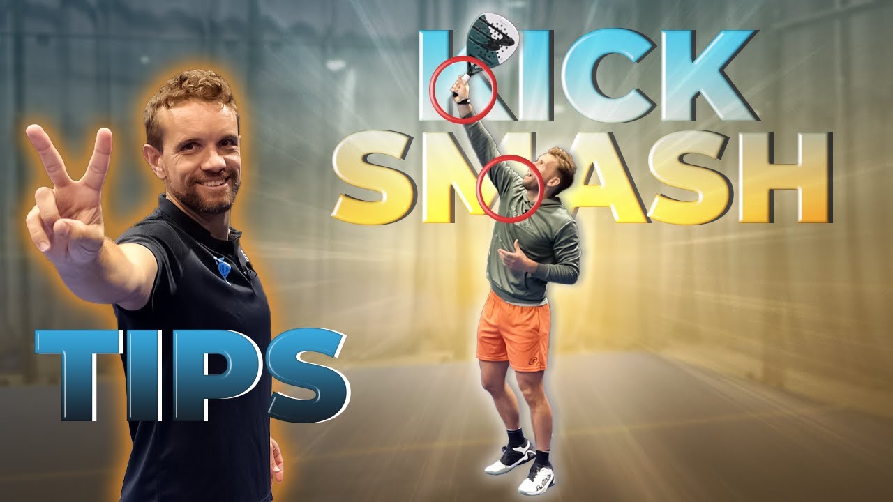 Improve kick smash technique with grip and arm tips.