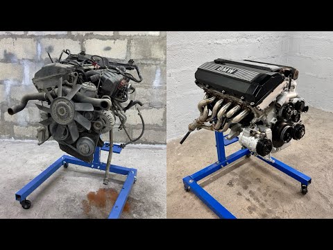 BMW M50B25 Engine Full Restoration (from Start to Finish)