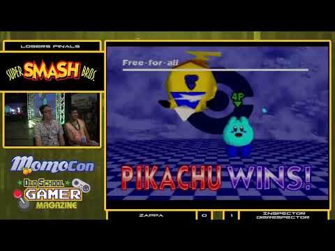 Zappa vs Inspector Disrespector (Losers Finals) - Super Smash Bros (Nintendo 64) - Momocon 2019