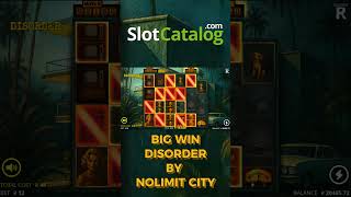 Disorder slot by Nolimit City #bigwin #win #wins #slot #games #videoslots #gaming #game #slotcatalog