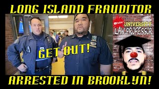 Long Island Frauditor Arrested at 61st Police Precinct in NYC: HAHAHA!
