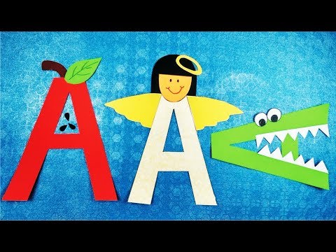 Alphabet Activity for kindergarten l Alphabet A activity l Teaching Alphabets Fun Way l A  Games Video