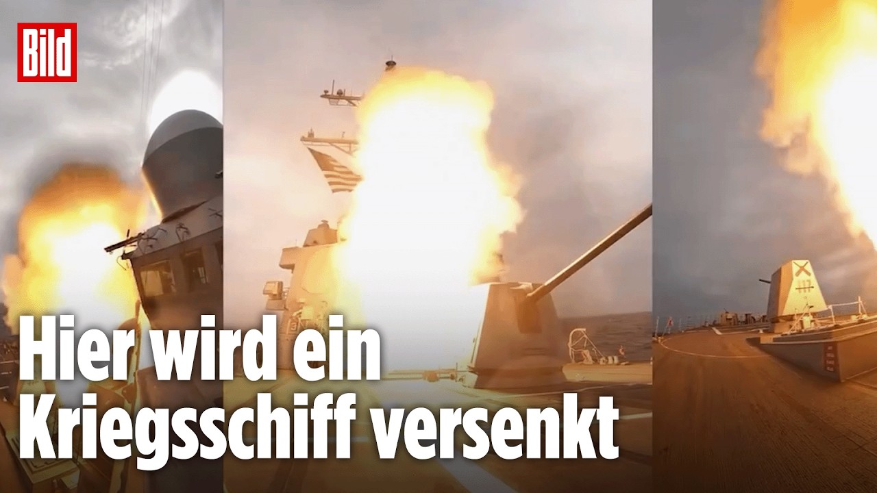 US-Navy versenkt eigenes Kriegsschiff USS Clarking bei Übung vor Schottland