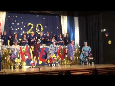 Fastnacht Bubblewine Frauen Rollatortanz