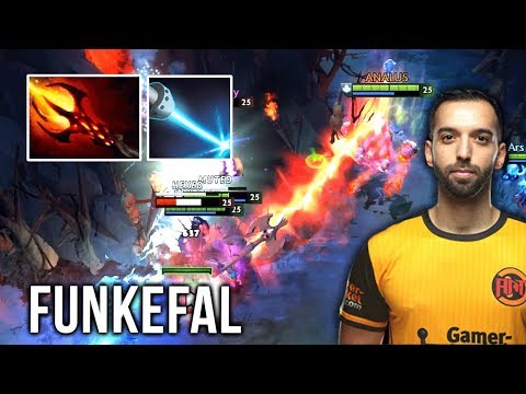 Funkefal Super Fast Hands On His Signature Hero - TOP-1 Tinker Compilation Dota 2
