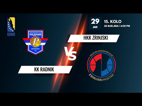 KK Radnik vs HKK Zrinjski - 15.kolo - KSBIH - 2021/2022