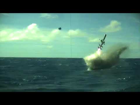 Harpoon Missile fire