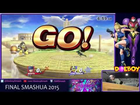 Final Smashua - GoNE Pugwest (Marth) vs PWNAGEPOLICE (King Dedede)