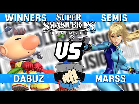 Collision 2019 Winners Semis - Dabuz (Olimar) vs Marss (Zero Suit Samus) - Smash Ultimate