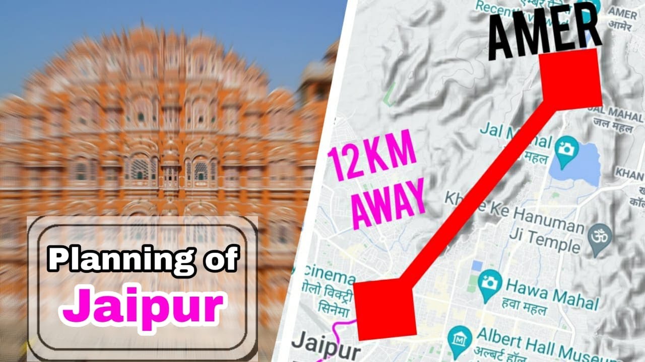 What is a planned city | The Planning of Jaipur City