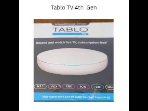 Tablo 4th Generation Unboxing and Setup