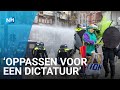 Terugblik: weer confrontatie tussen politie en demonstranten