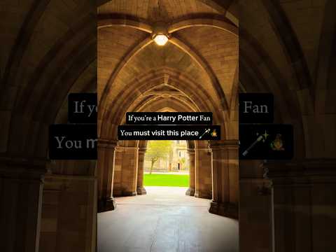 Hogwarts in real life🪄✨ Glasgow University #harrypotter #viral #trending #ytshorts #london #youtube