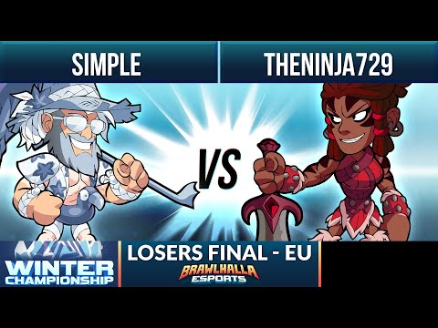 simpLe vs TheNinja729- Losers Final - Winter Championship 1v1 EU