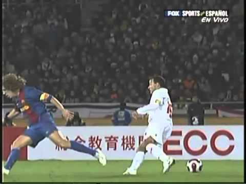 Internacional 1 x 0 Barcelona - Final do Mundial de Clubes 2006 - Narração em espanhol