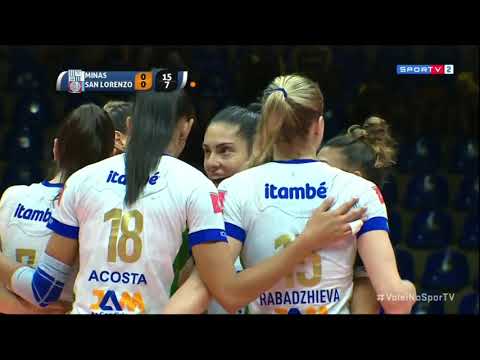 Sul-Americano de Vôlei Feminino 2020 - Itambé Minas x San Lorenzo