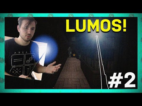 Learning LUMOS! - Witchcraft and Wizardry (Minecraft Harry Potter) #2