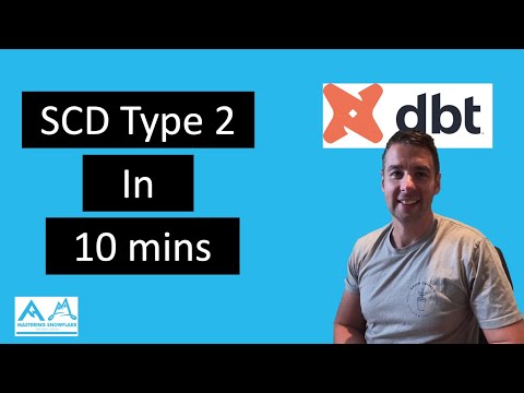 Implement SCD type 2 in data build tool (dbt) in 10 mins | Tutorial for beginners
