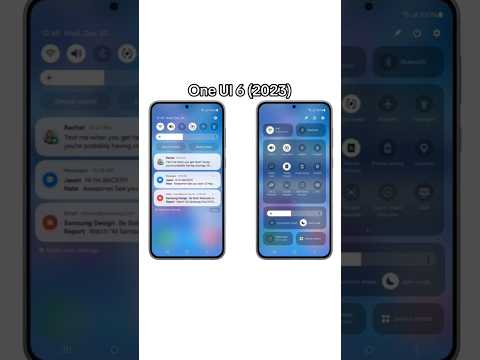 One UI Evolution #oneui #oneui6 #oneui5 #samsung #galaxy#galaxys23 #s23ultra #ui