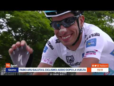 Ciclismo  Fabio Aru si ritira