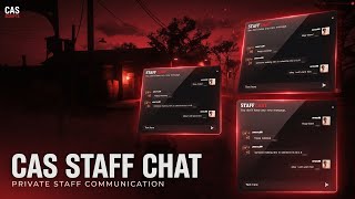 RedM Staff Chat | Private Staff Communication System | CAS Scripts