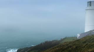 Spend the Night in a Lighthouse | Ocean Thunderstorm Sounds for Sleeping FAST: Stormy Weather at Sea