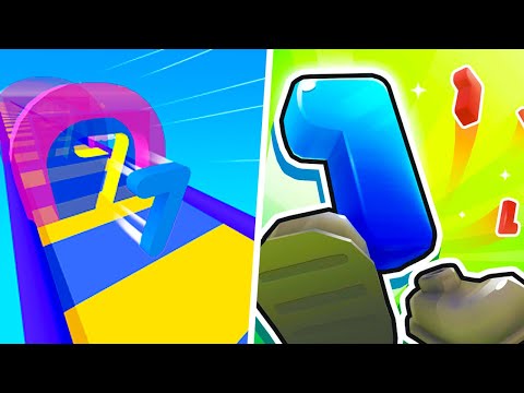 Math Race 3D vs Number Run 3D - Max Levels Gameplay (Part 2) 123456789