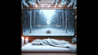 11 Minutes of Relaxing Snowfall and Chill Vibes #chill #relaxingmusic #viralvideo #peace #shorts #tr