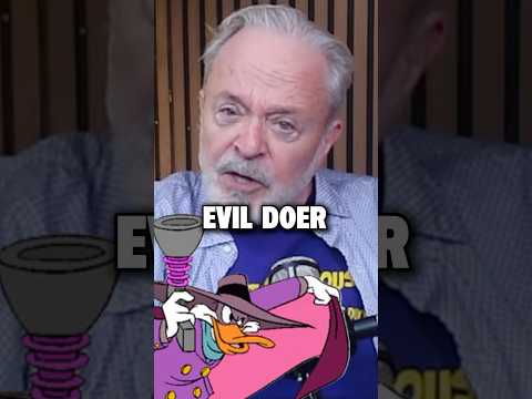 This Darkwing Duck line almost got him in trouble