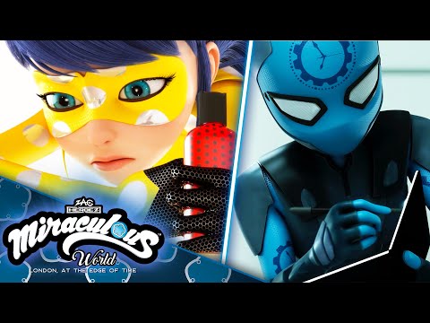Capa de MIRACULOUS WORLD |  CHRONOBUG VS TIMESTALKER  | Ladybug em Londres, A Corrida Contra o Tempo