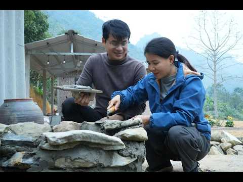 Thanks to the skillful hands of Toan and Tu Diem, they transformed the farm into a picturesque place