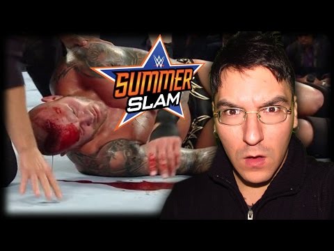 REVIEW WWE SUMMERSLAM 2016 | LIVE REACTION BROCK LESNAR V/S RANDY ORTON #LMD