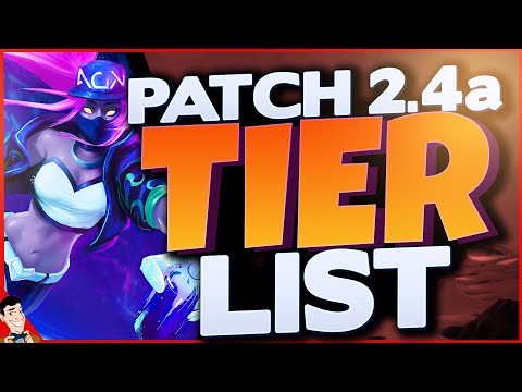 WILD RIFT PATCH 2.4aTIER LIST FOR ALL ELOS - WTF HAVE THEY DONE TO MASTER YI? HE'S UNSTOPPABLE