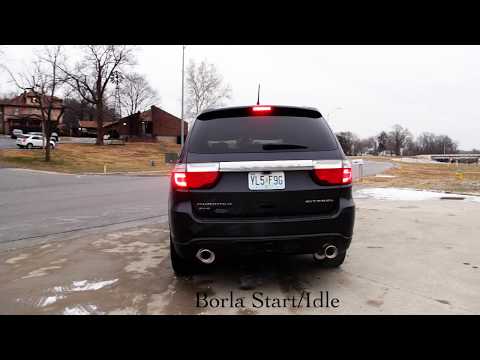 2013 Dodge Durango 5.7 Hemi Before & After Borla S-Type Catback (140449)