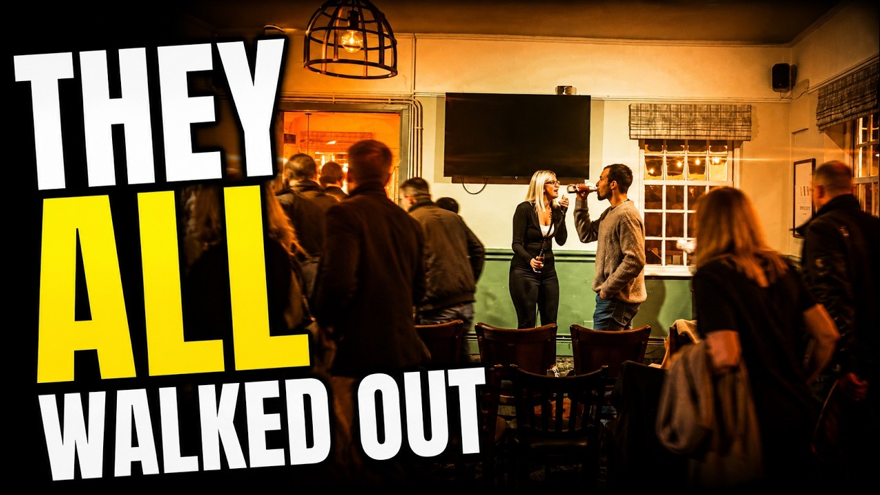 Heckler tries doing standup comedy