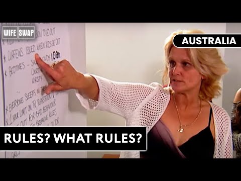 Living by the Rules or Breaking Them? Clark & Harding Family Swap | S01 E06 | Wife Swap Australia