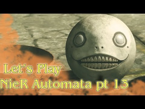Let’s Play - NieR Automata pt 13 - Der sprechende Ball