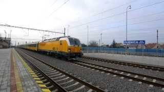 preview picture of video '2014-12-14 | RegioJet IC 403 valí cez Dubnicu'