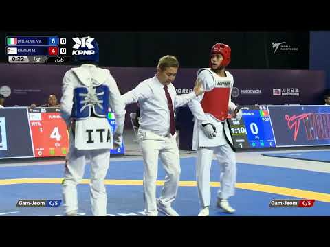 106 R64 Men  58kg ITA DELL'AQUILA V  RTA KHAVARI M