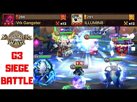 The Battle for Rank 1 ! - High G3 Siege - GOAT v VRK Gangster v ILLUMIN8