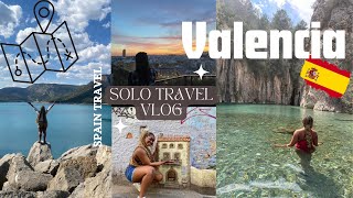 VALENCIA, SPAIN TRAVEL VLOG 🇪🇸✈| Solo Female Travel🌍, Meeting people, Hostel life | First Solo Trip